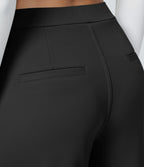 4 Pack High Waisted Pocket Straight Leg Work Pants