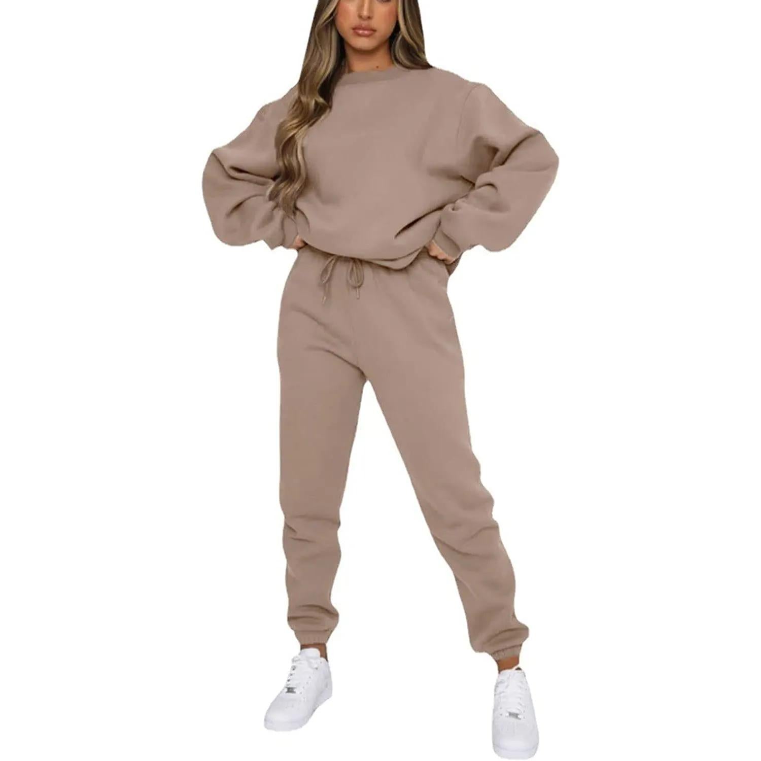 2 Piece Sweatshirts & Jogger Tracksuit