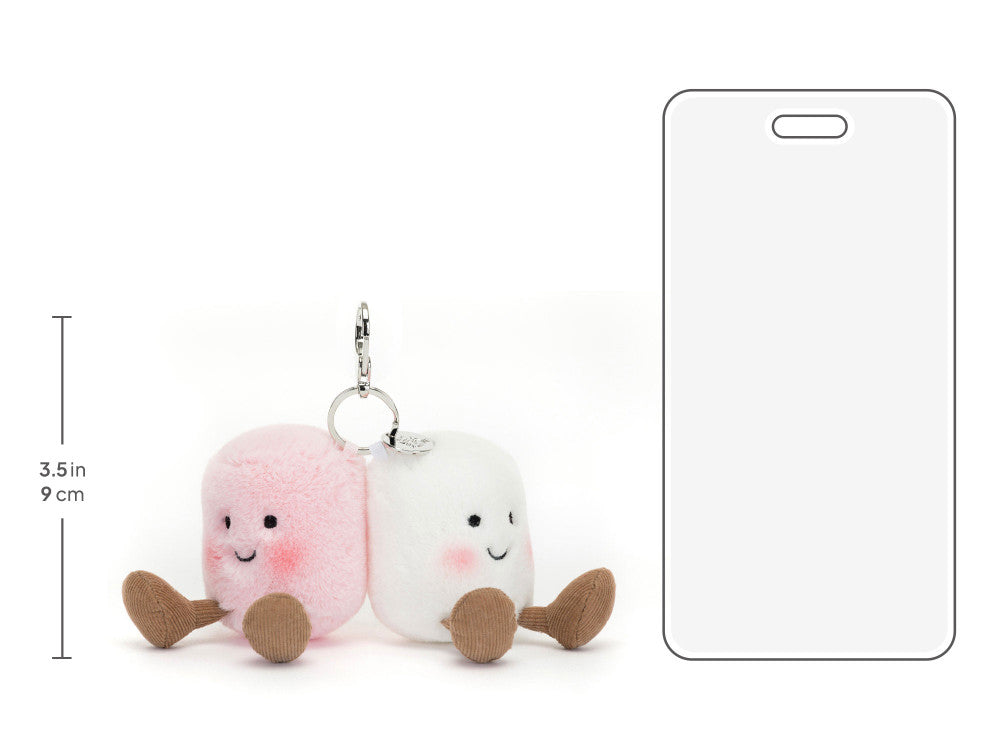 Amuseables Pair of Marshmallows Bag Charm