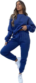 2 Piece Sweatshirts & Jogger Tracksuit