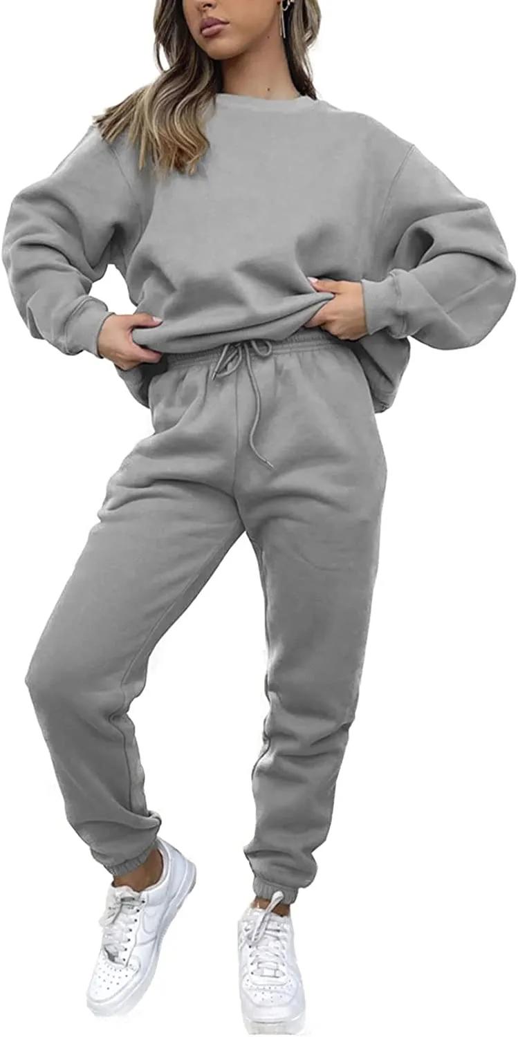 2 Piece Sweatshirts & Jogger Tracksuit